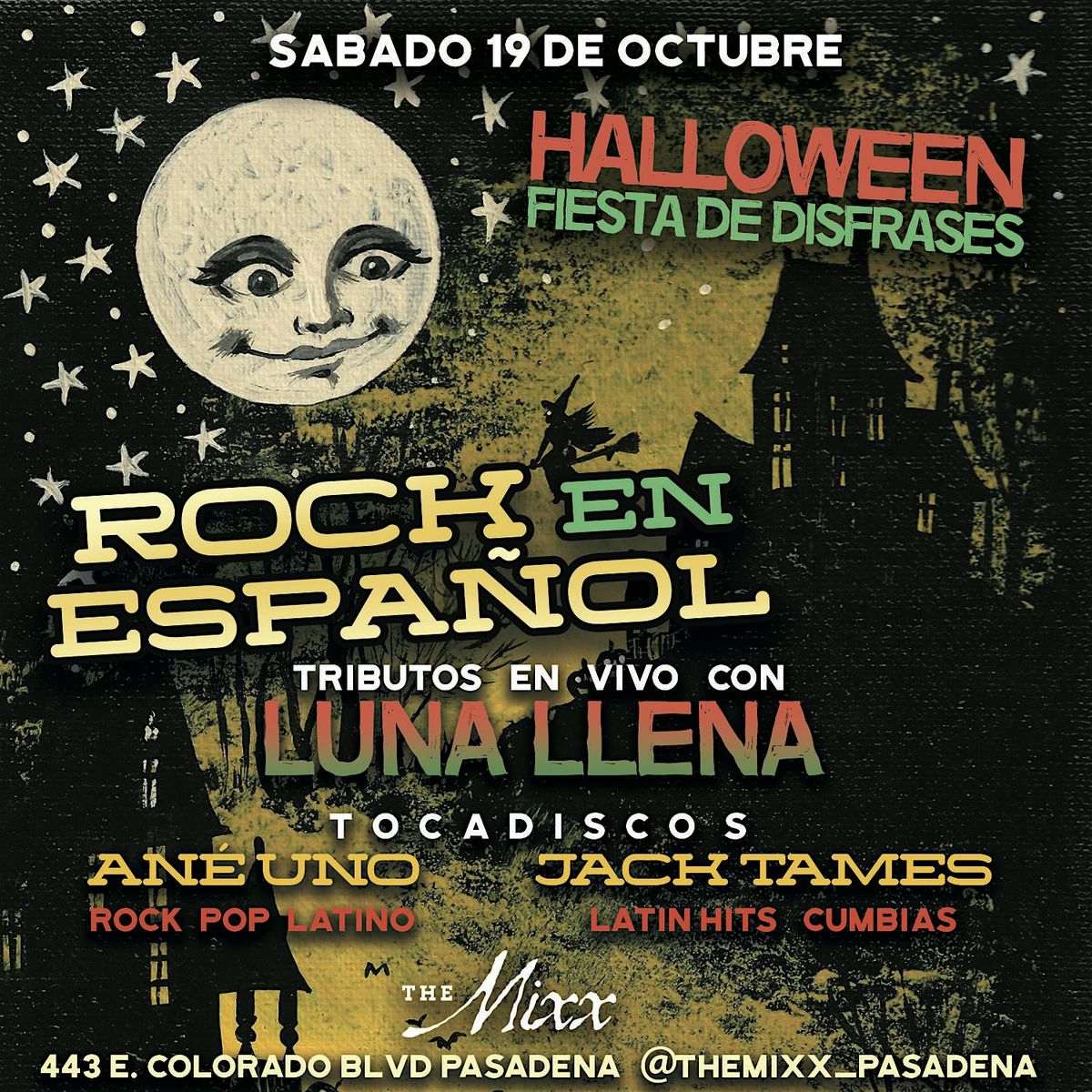 Halloween Rock En Espa\u00f1ol Fiesta y Show