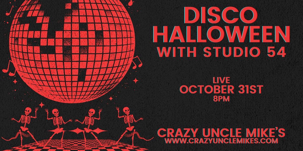 Disco Halloween with Studio 54