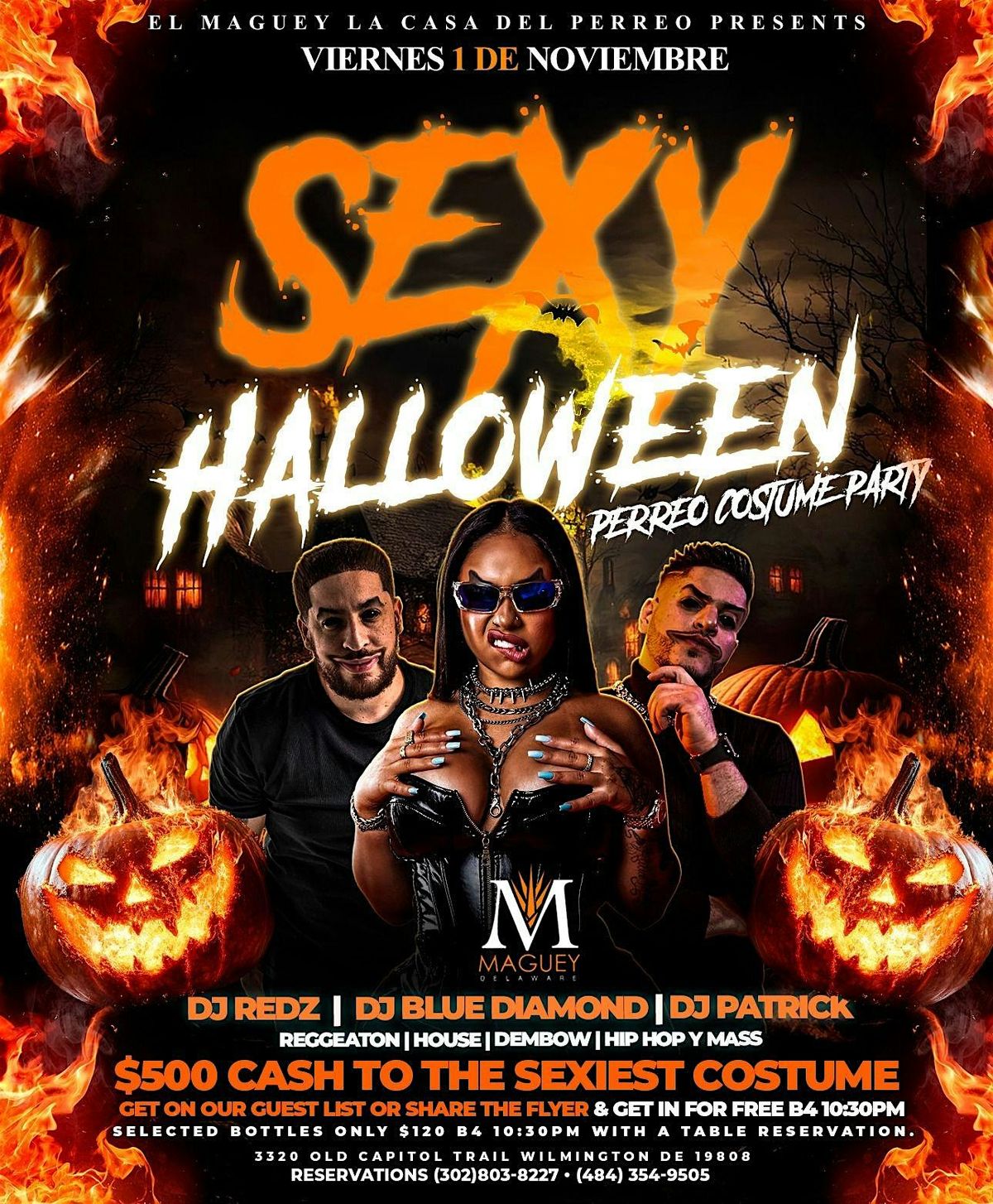 SEXY HALLOWEEN PERREO PARTY