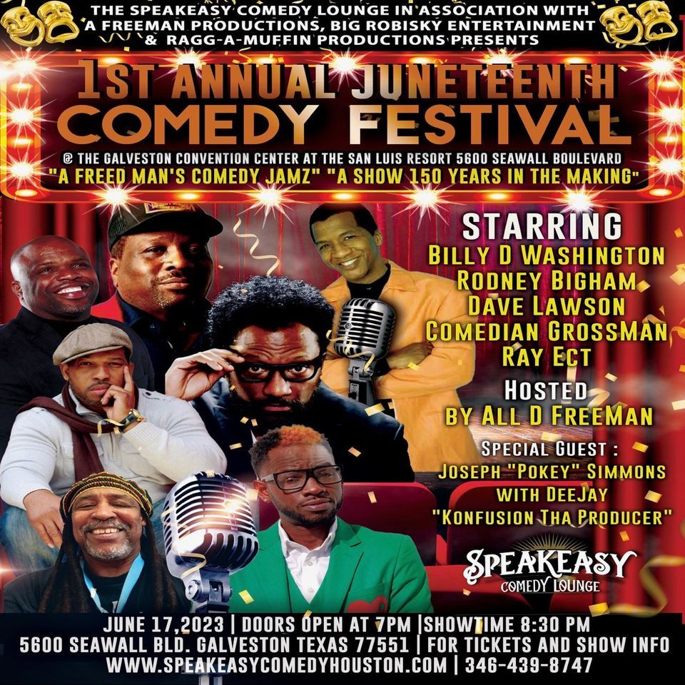 The Juneteenth Comedy Festival in Galveston 