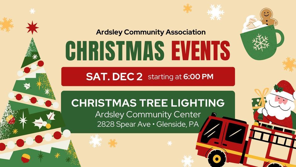Ardsleys 12th Annual Christmas Tree Lighting | Ardsley Community Center ...