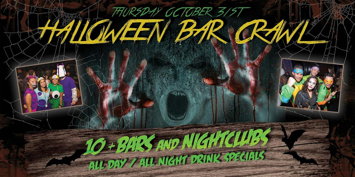 PACIFIC BEACH HALLOWEEN BAR CRAWL - OCT 31st