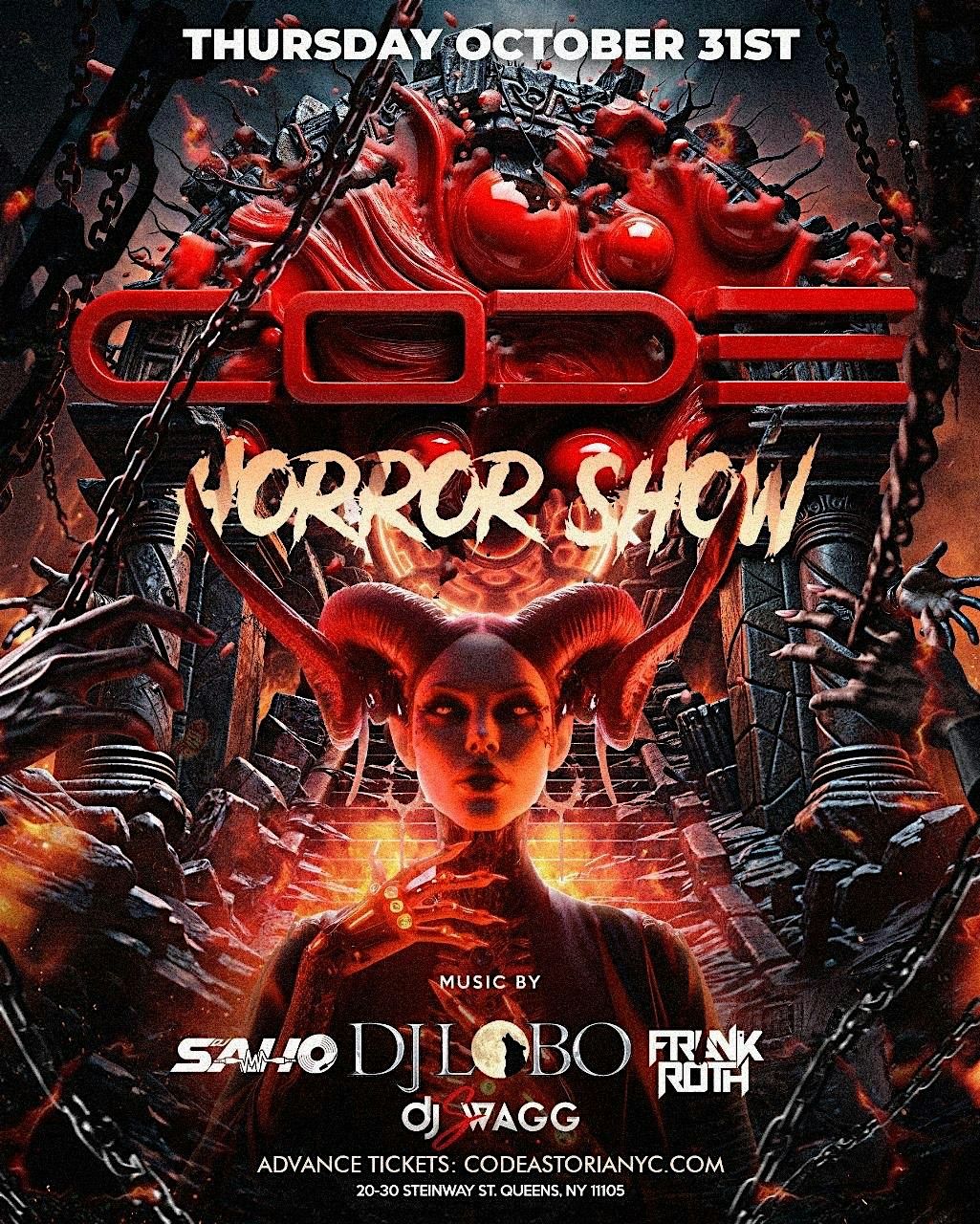 HALLOWEEN HORROR SHOW PARTY 2024 | NYC