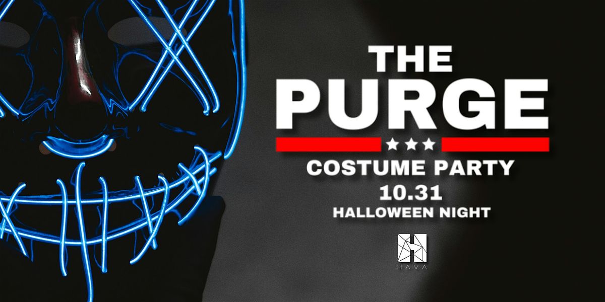 THE PURGE Halloween Costume Party