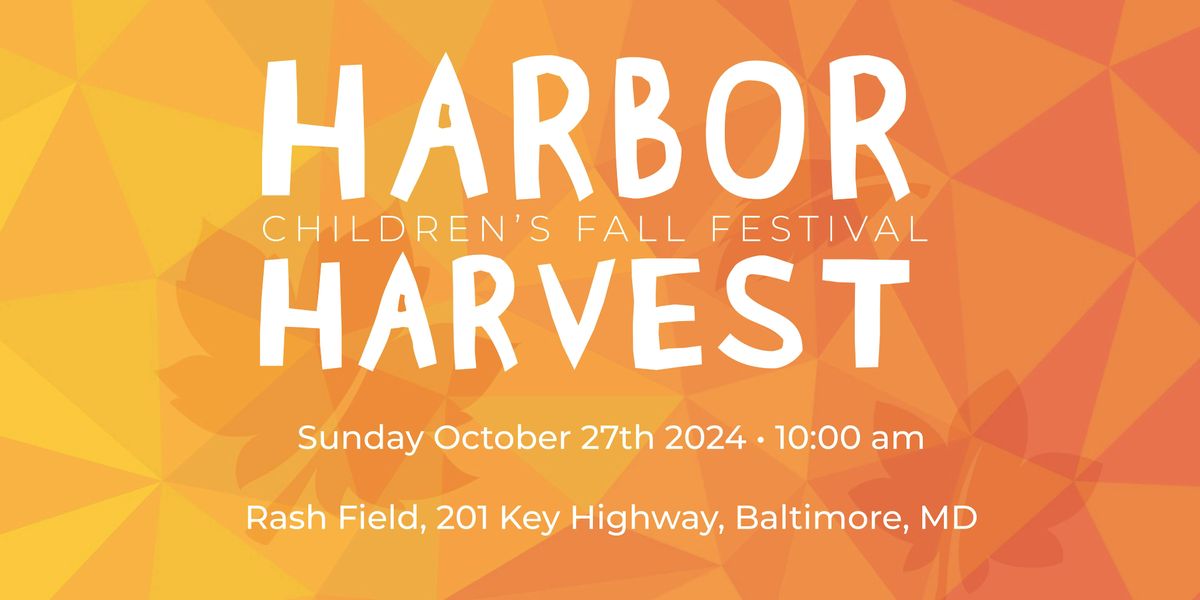 Harbor Harvest Children's Fall Festival 2024