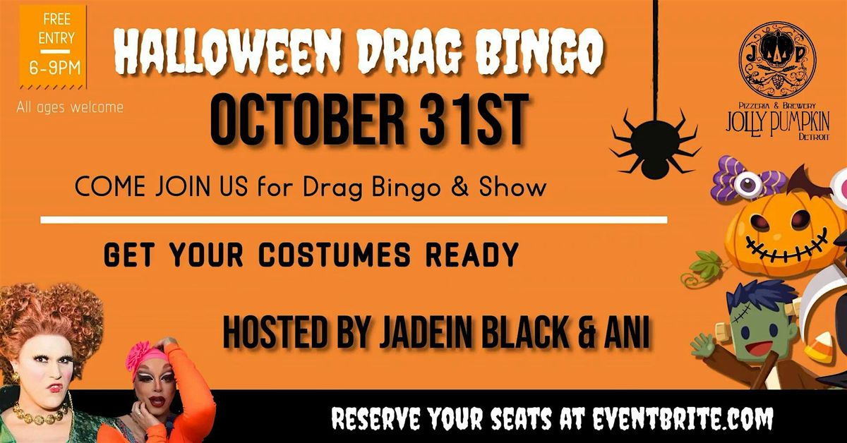 Halloween Drag Bingo  at Avalon \/ Jolly Pumpkin