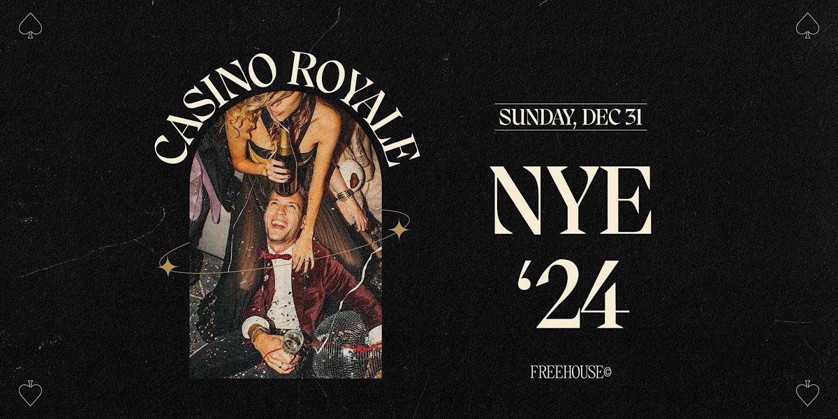 Casino Royale New Years Eve 2025 Lamplighter The Lamplighter Public