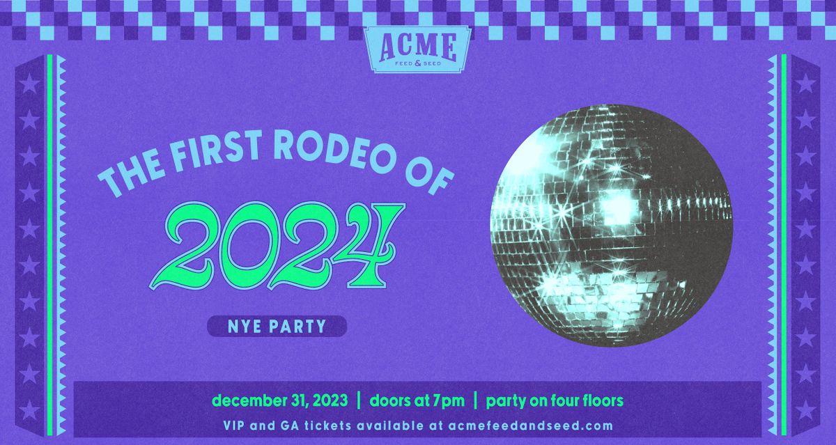 Acmes Disco Rodeo New Years Eve Party Downtown Nashville 2024 Acme