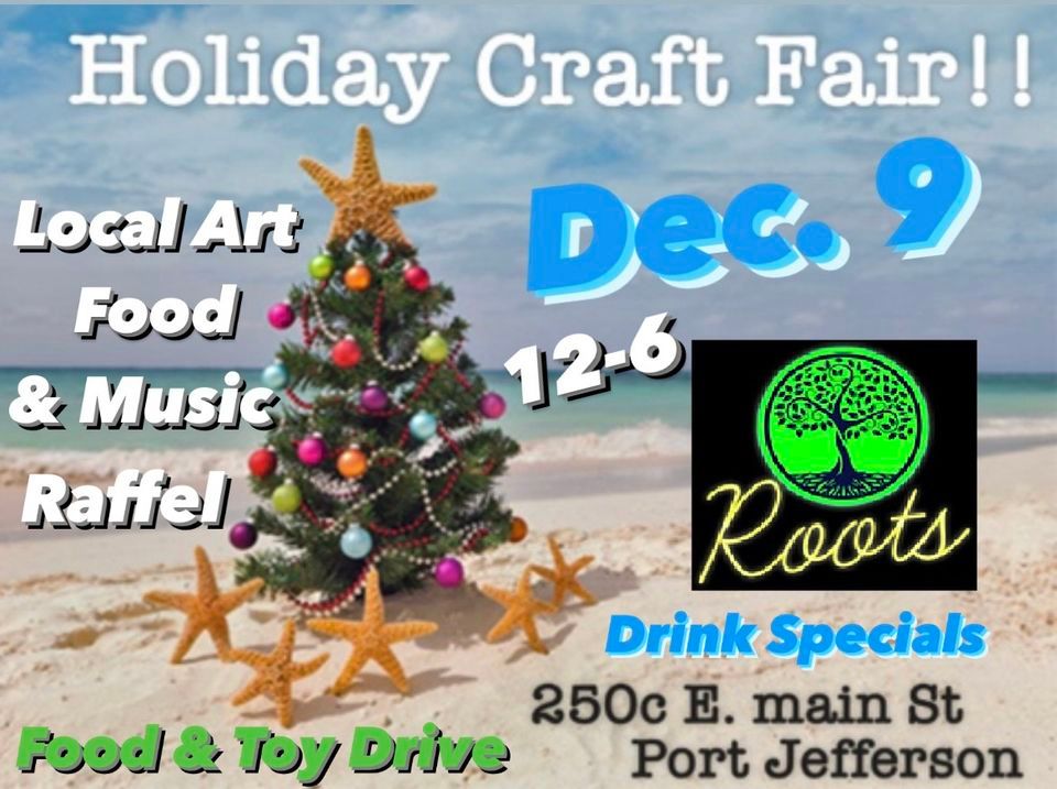 Roots Holiday Craft Fair Roots Kava Bar, Port Jefferson, NY
