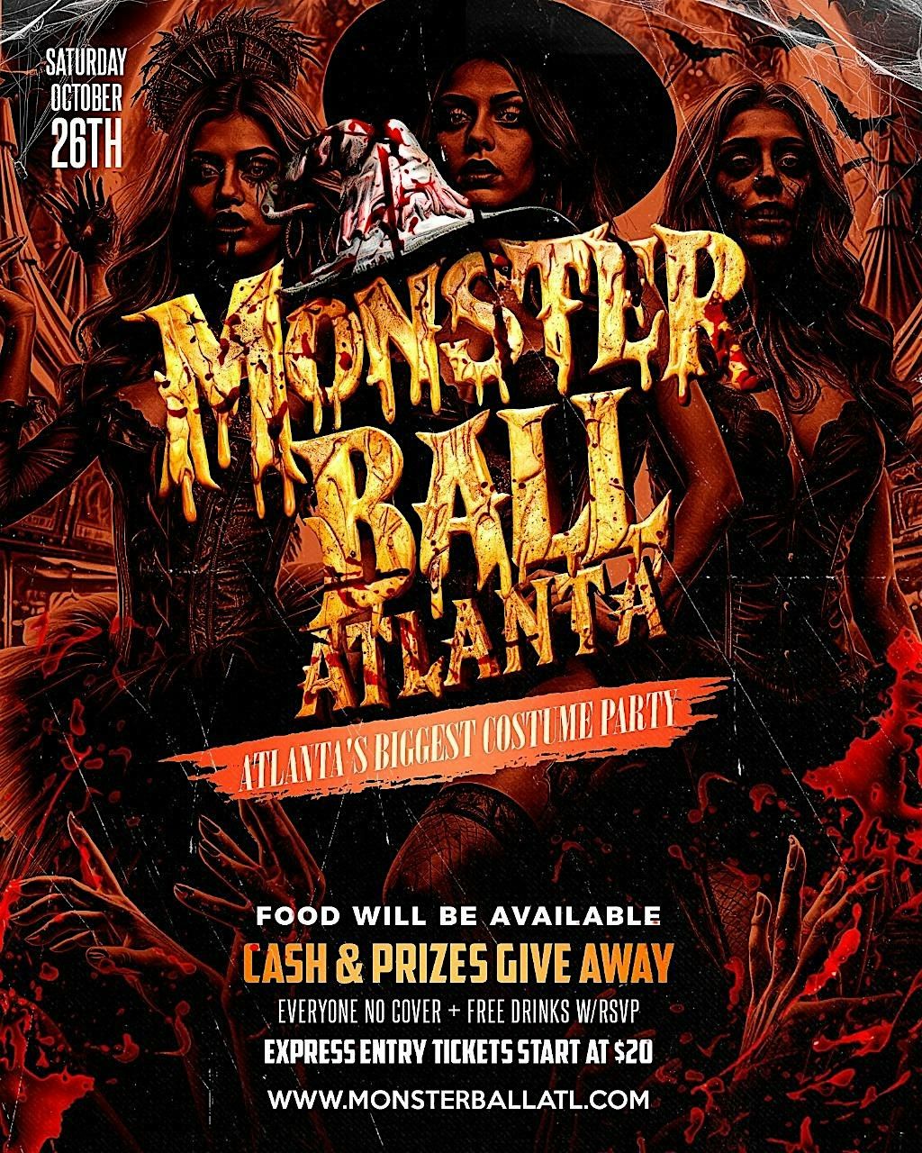 Atlantas Biggest Halloween Party Monster Ball At Underground