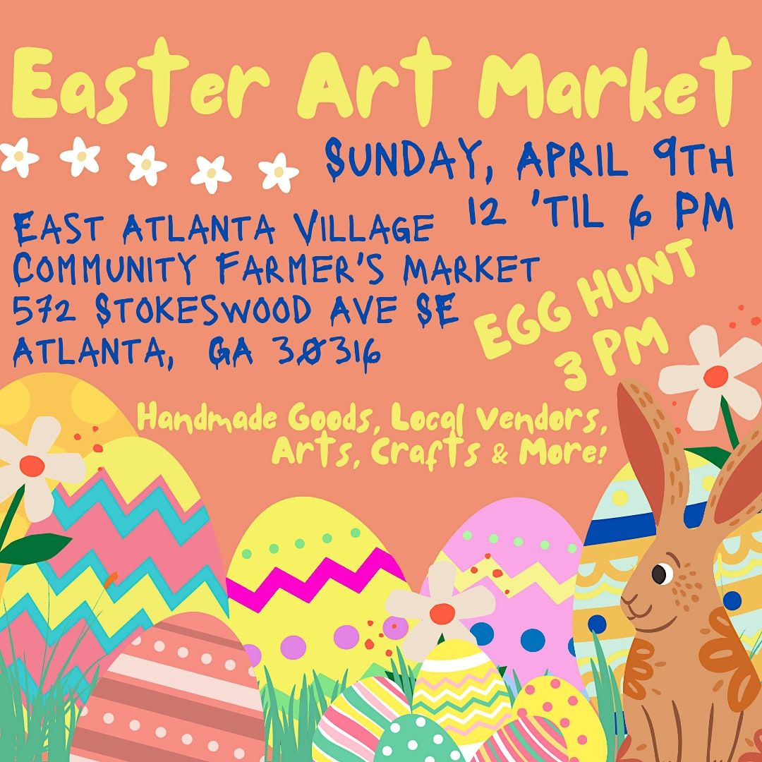 Easter Art Market: Shop Local & Support Handmade