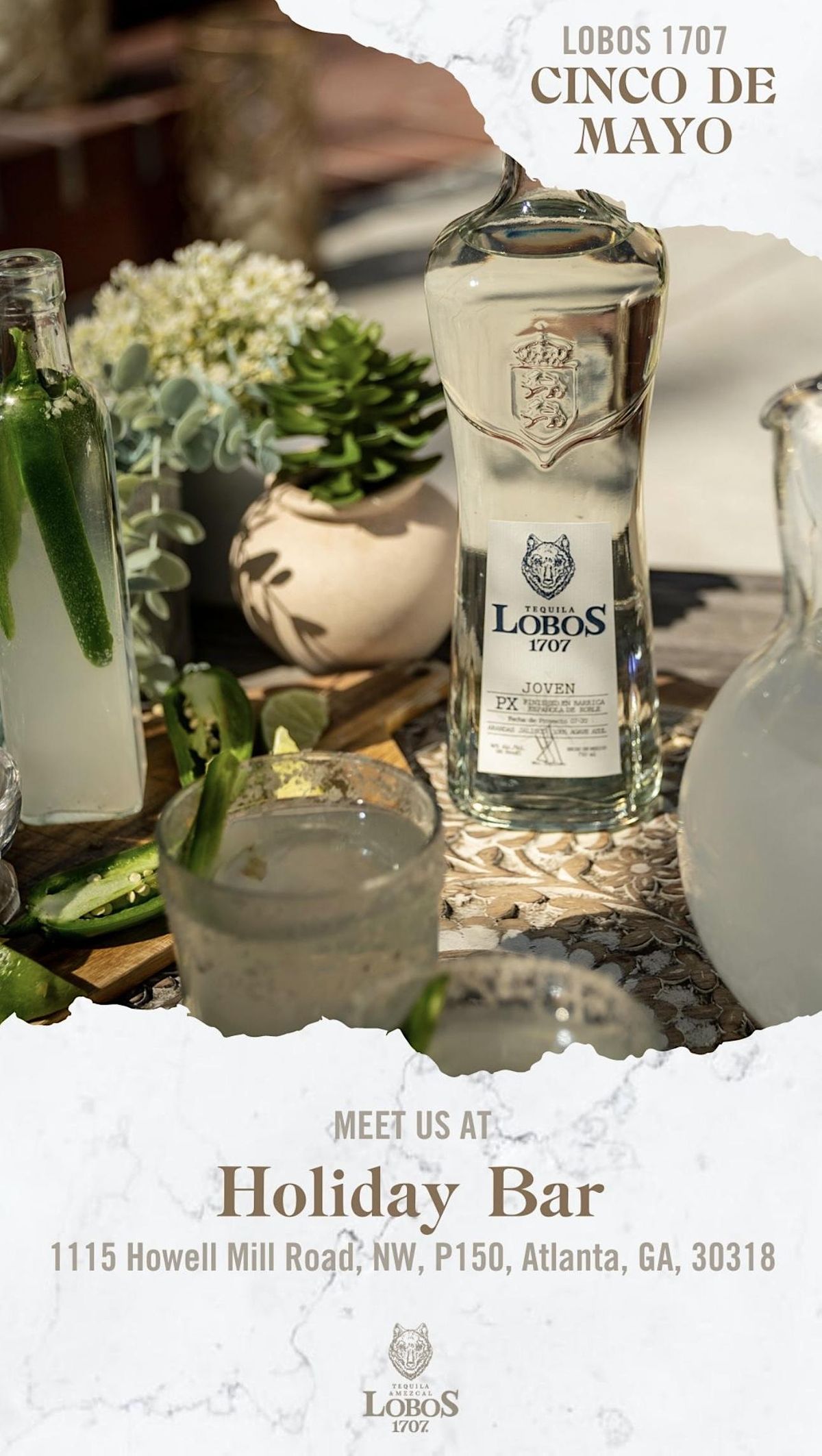 Lobos Tequila Official Atlanta Bar Crawl Cinco De Mayo Holiday Bar