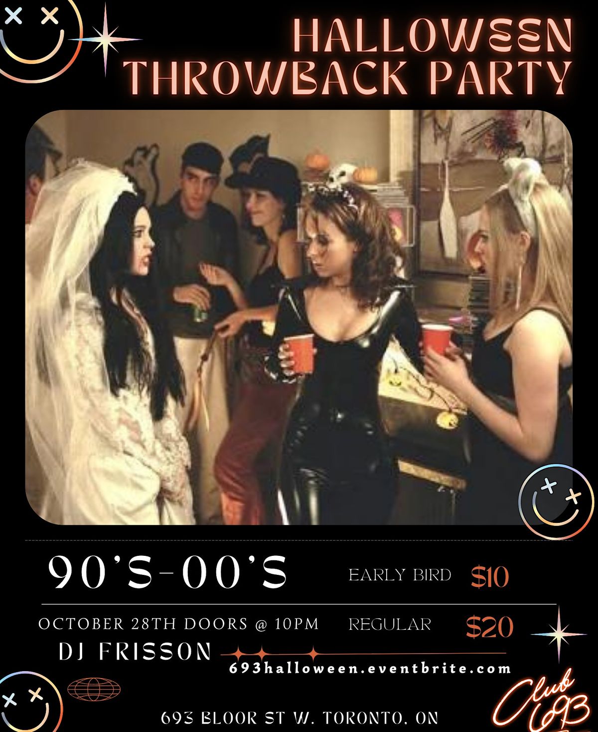 HALLOWEEN THROWBACK PARTY 90s/2000s 693 Bloor St W, Toronto, ON