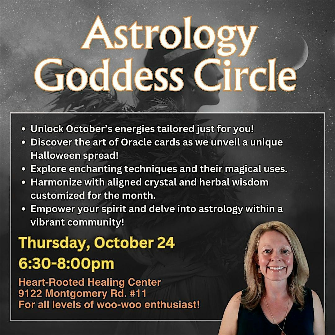 Astrology Goddess Circle