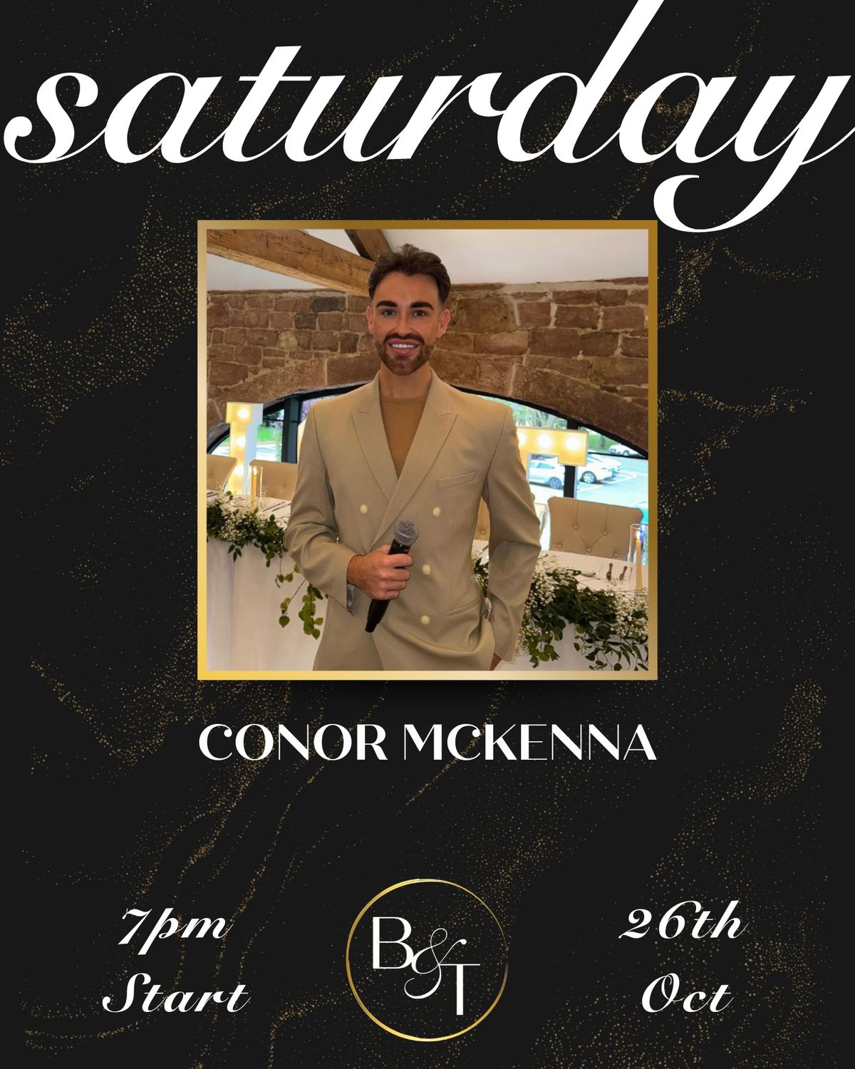 Saturday Live Music: Singer Conor McKenna at Bier & Twist \ud83c\udfa4