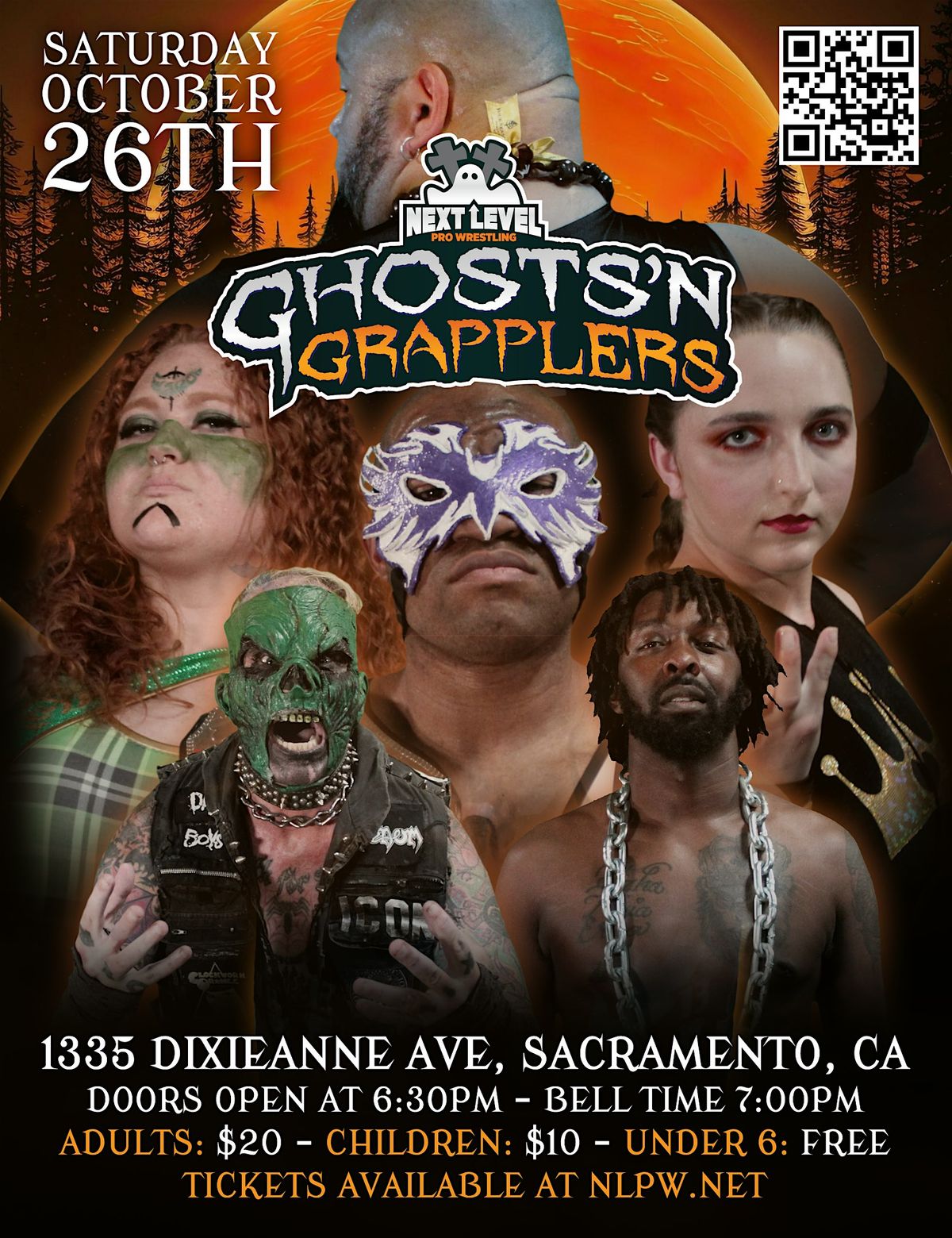 NLPW GHOSTS 'N' GRAPPLERS