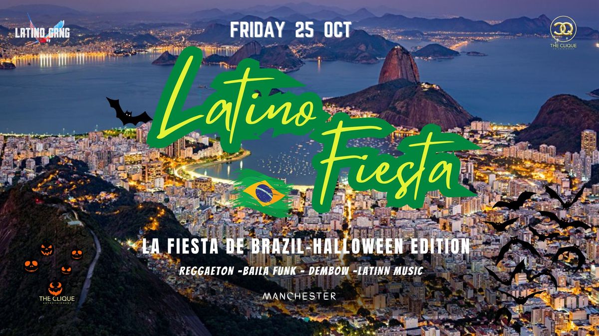 LATINO GANG | La fiesta de  Brazil  -  Halloween Edition  |  MCR Lounge