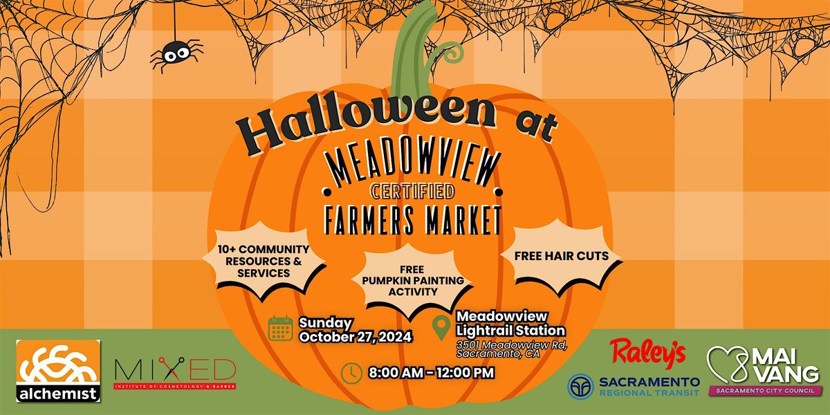 Halloween at Meadowview Certified Farmers Market