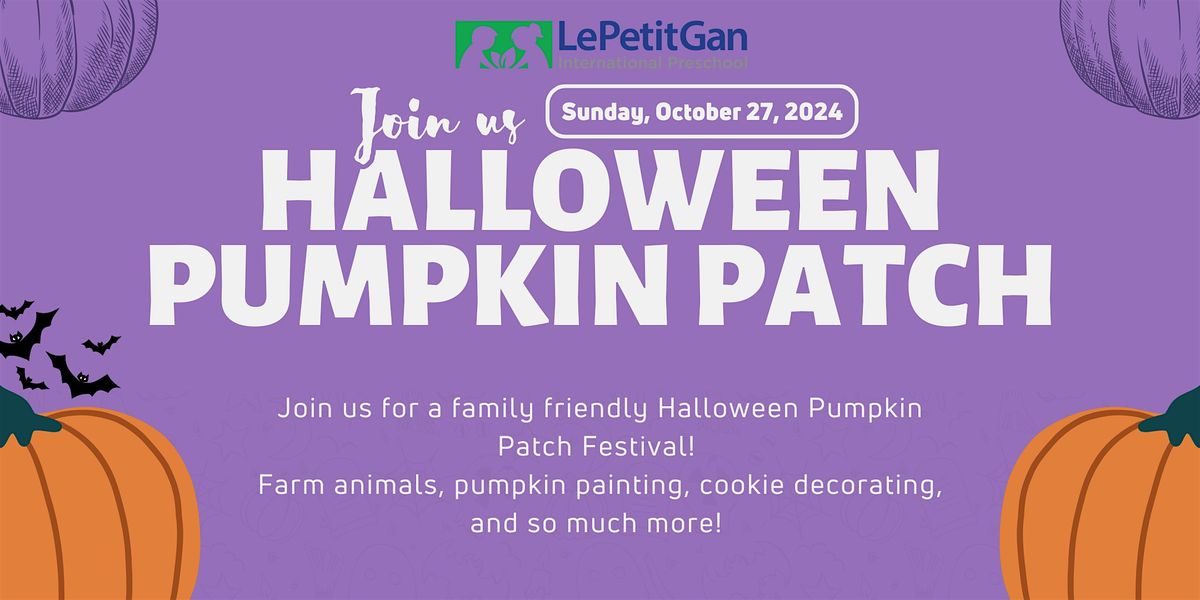 2024 Kid's Fall Festival & Pumpkin Patch