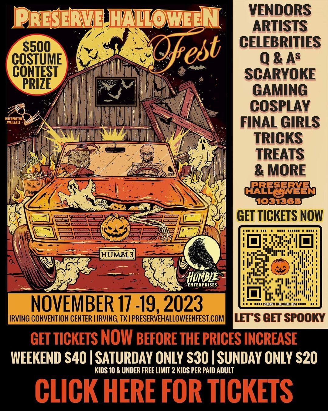 Preserve Halloween Festival