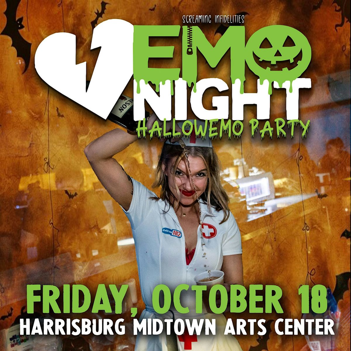 Emo Night at Harrisburg Midtown Arts Center - HallowEMO Party