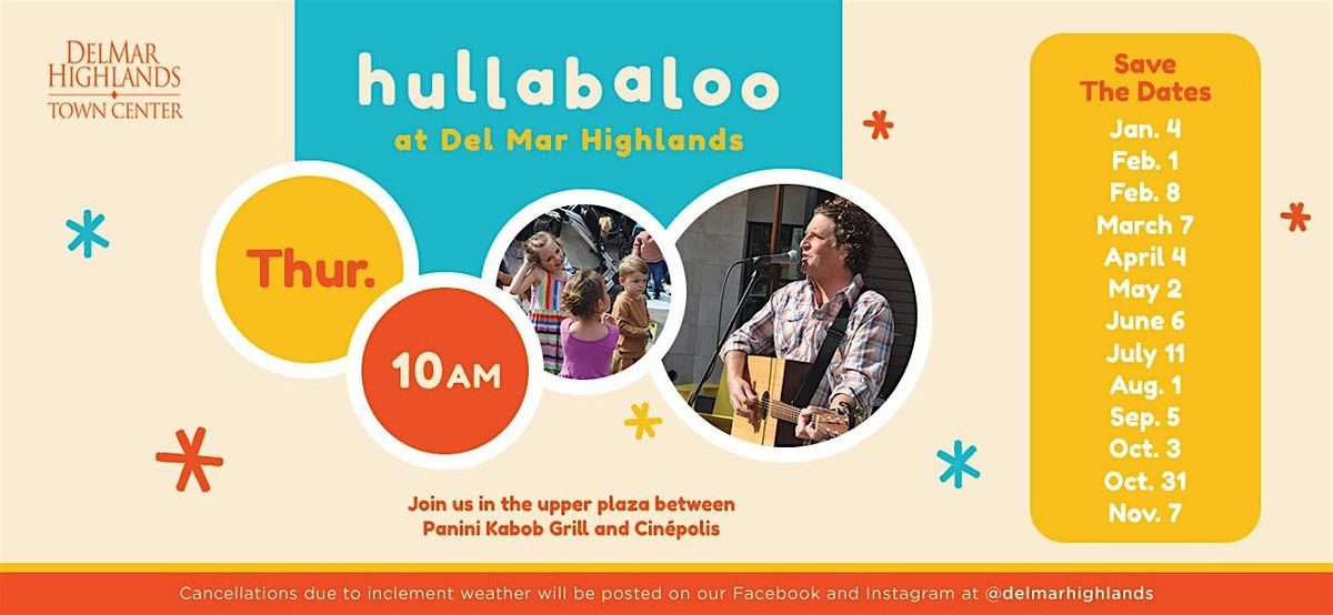 Hullabaloo at Del Mar Highlands