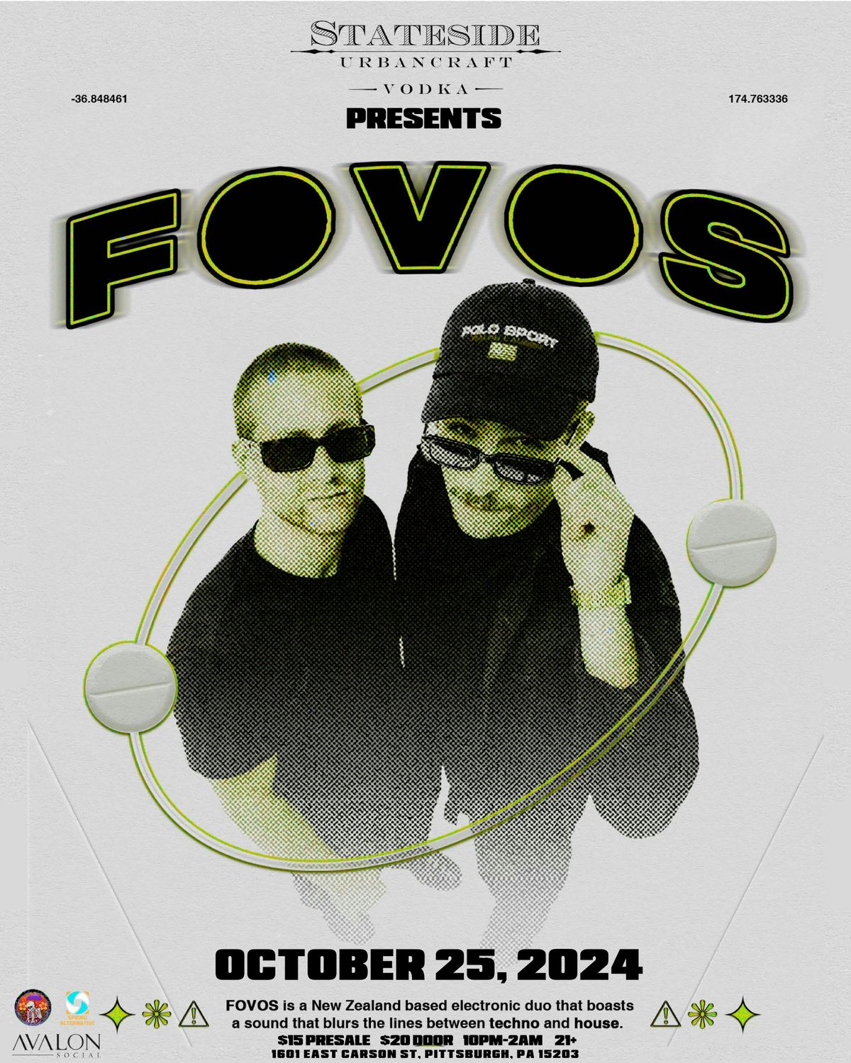 Stateside Vodka Presents: FOVOS | Rave Grave PGH Halloween 2024