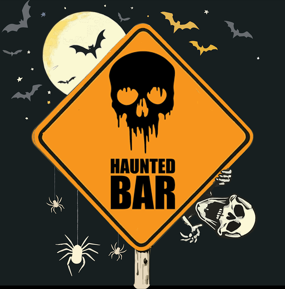 HauntedBar, a Halloween Popup by HandleBar