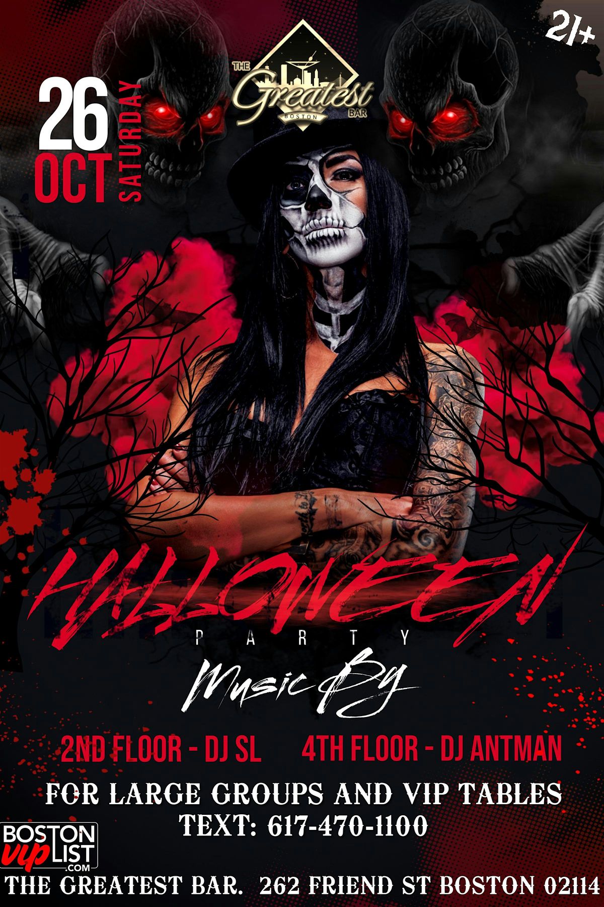 Halloween Party @ The Greatest Bar (21+)