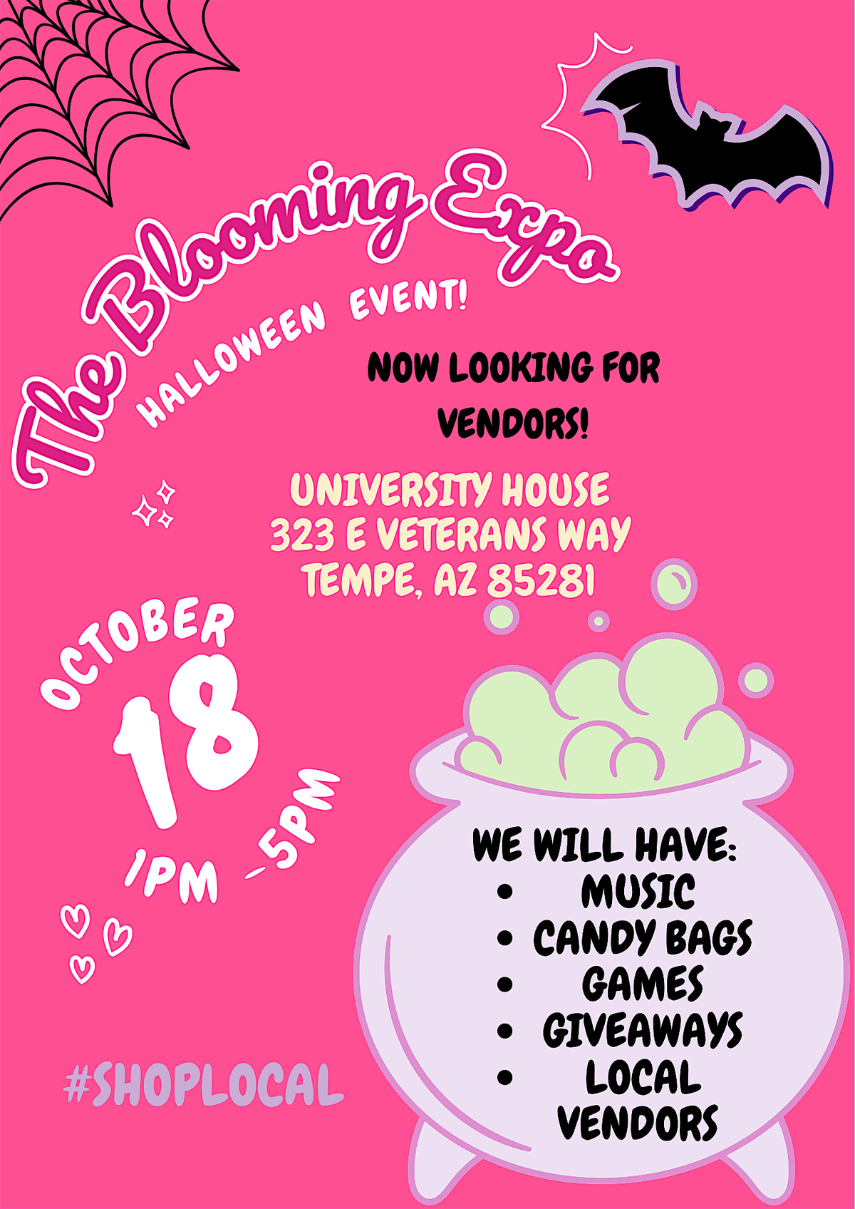 The Blooming Expo Halloween Event