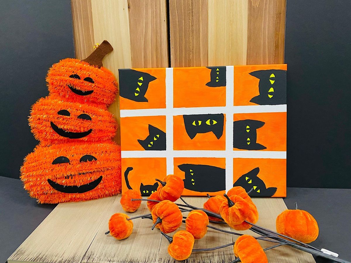 Curiosity the Cat (Beginner Painting) Mapunapuna HouseMart Ben