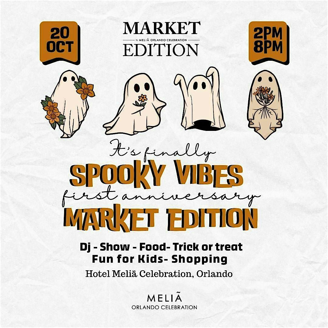 Spooky Halloween Market Edition at the Melia Orlando Celebration