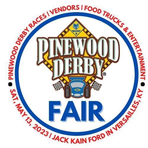 Pinewood Derby & Festival 2023 3405 Lexington Rd Versailles KY 40383 May 13, 2023