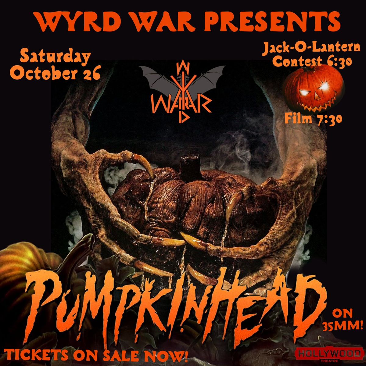 Wyrd War Presents: PUMPKINHEAD (1988) in 35mm!