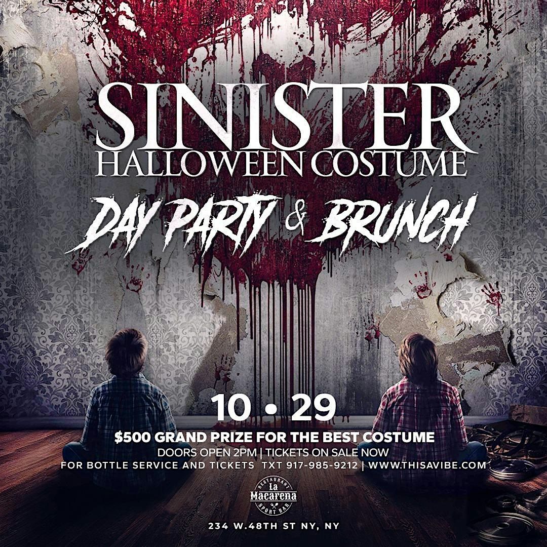 Sinister Halloween Party in NYC #halloween #dayparty