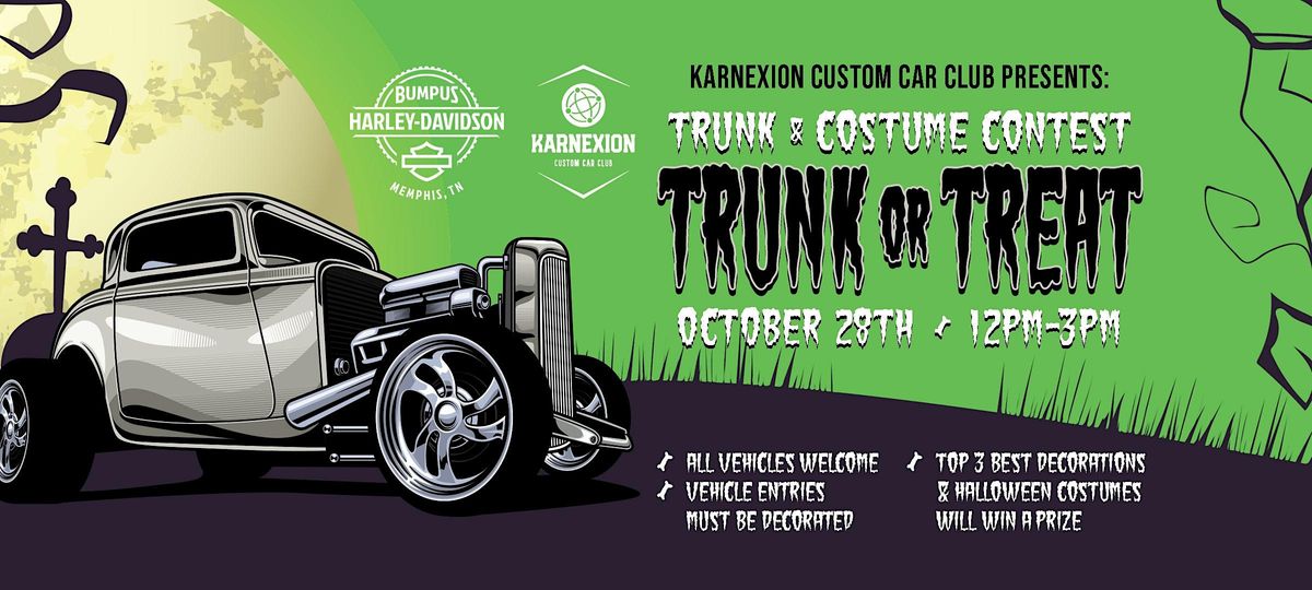 Trunk or Treat Bumpus HarleyDavidson Memphis October 28, 2023