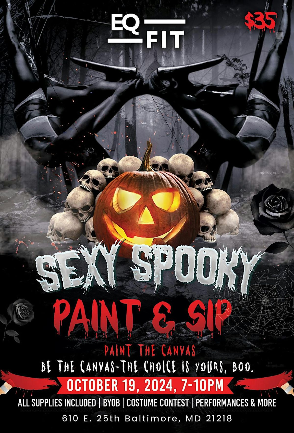 SexySpooky Paint & Sip