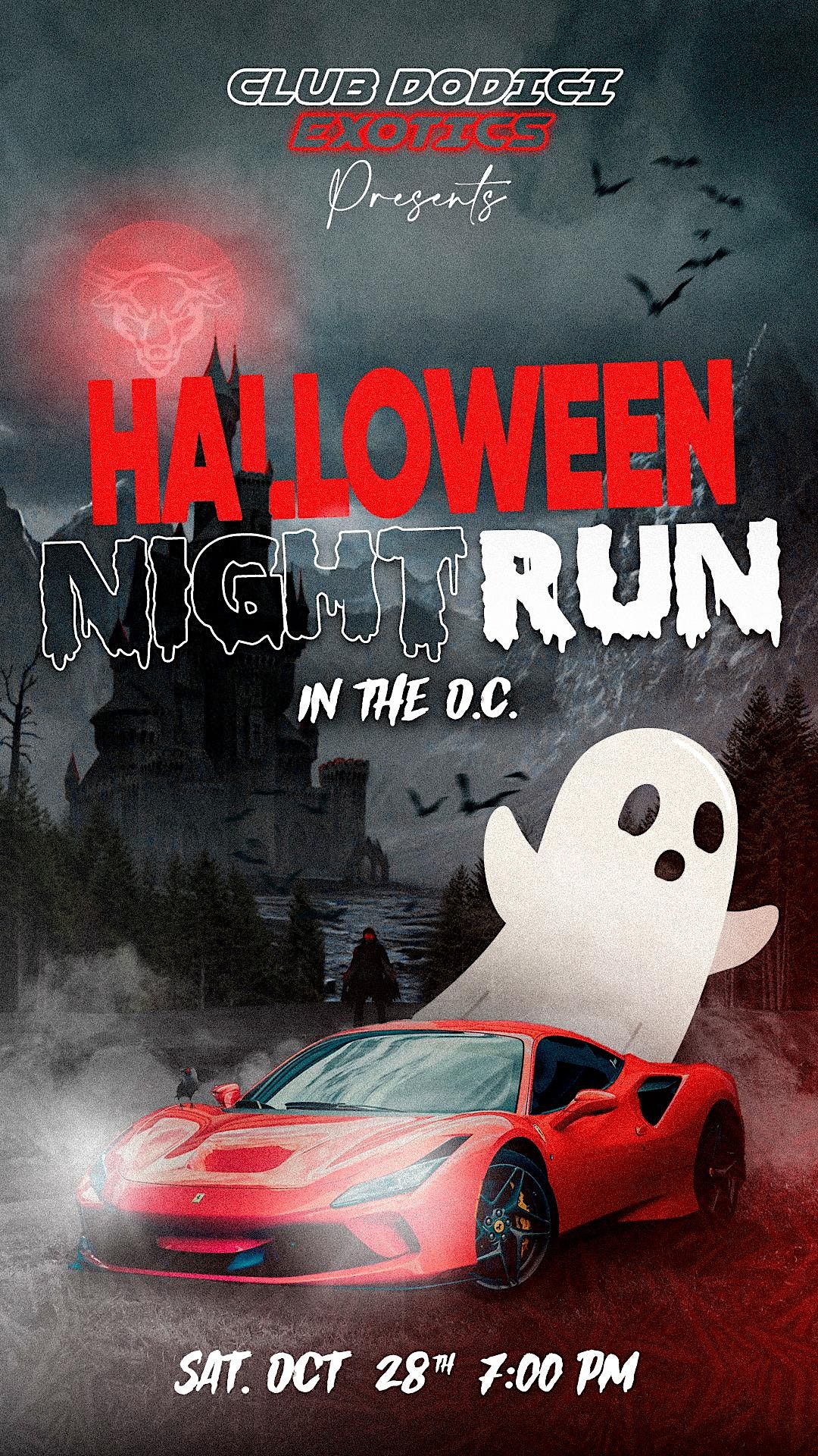 CLUB DODICI EXOTICS HALLOWEEN RUN Orange County, CA, Costa Mesa, CA