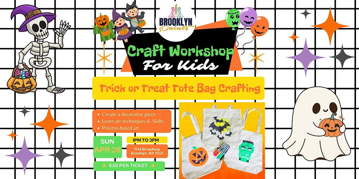 Trick or Treat Tote Bag Crafting