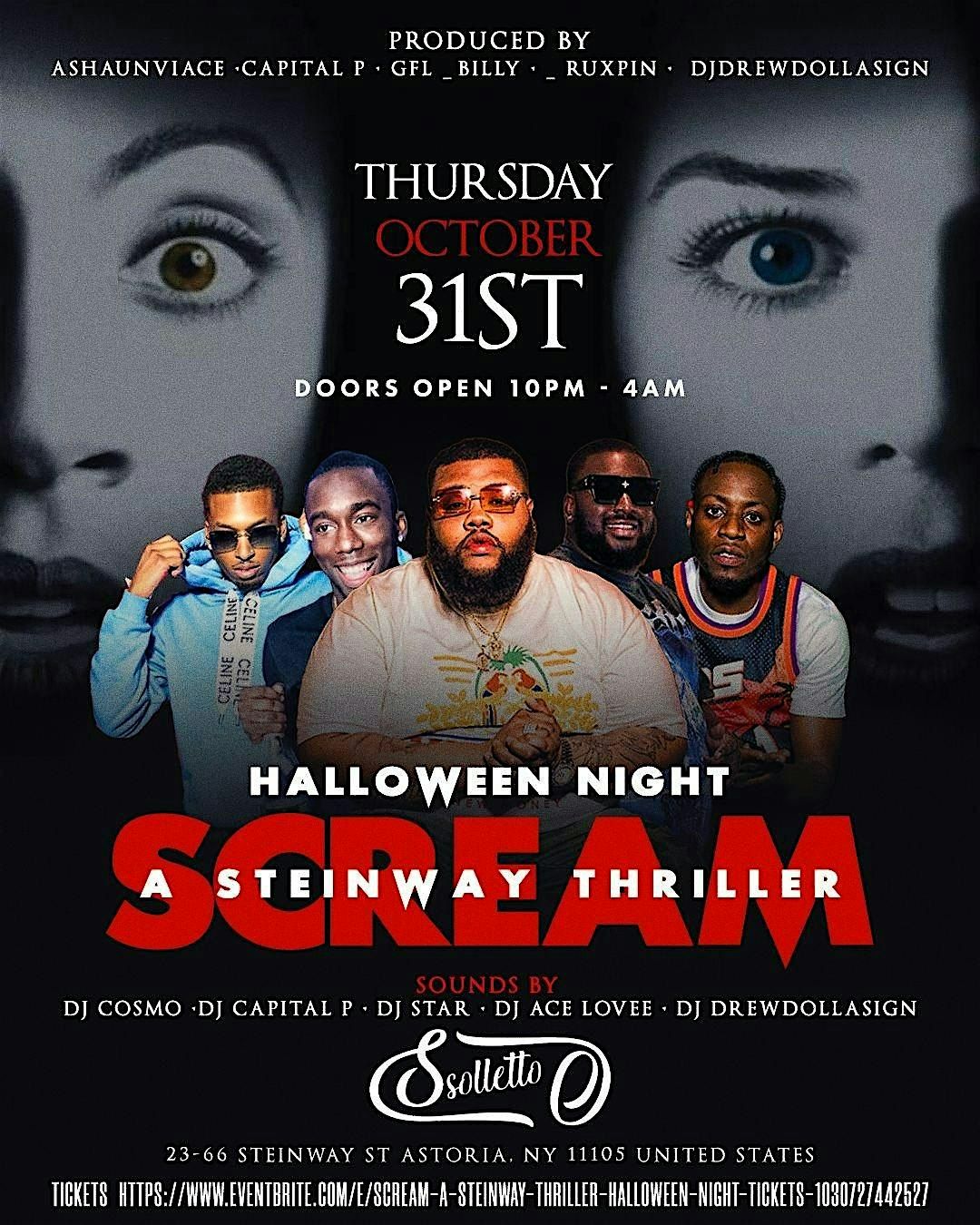 Scream: A Steinway Thriller Halloween Night