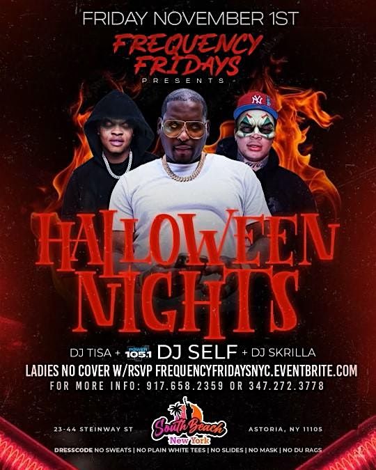 FREQUENCY FRIDAY'S HALLOWEEN EDITION W\/ POWER 105