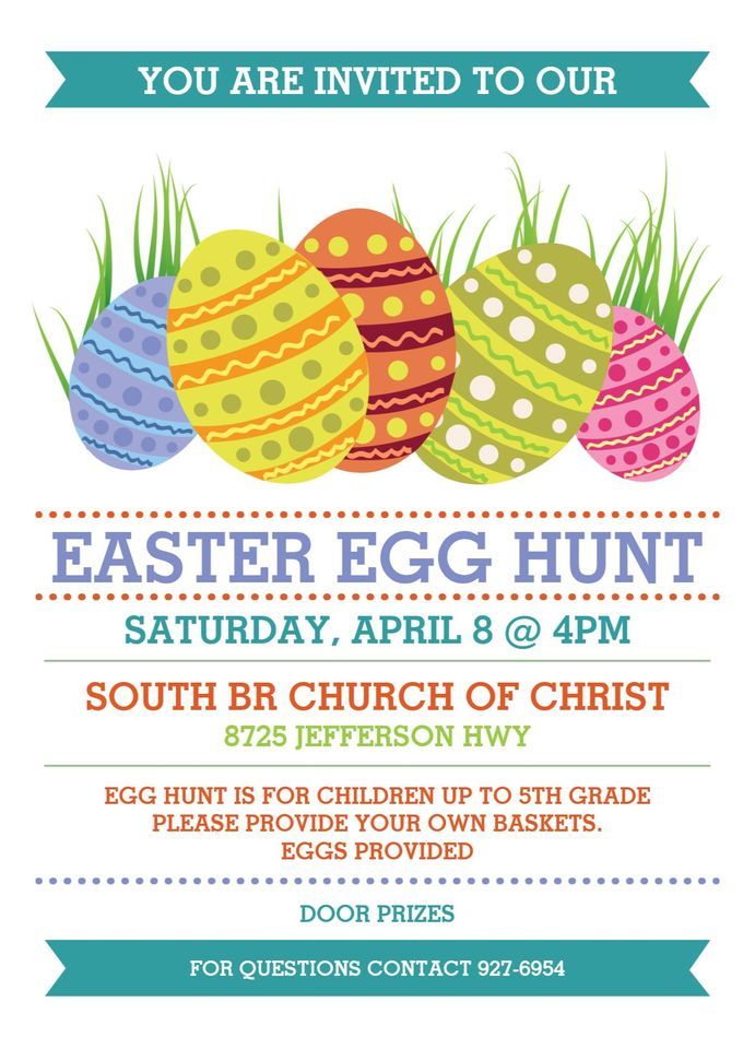 Easter Egg Hunt 8725 Jefferson Hwy, Baton Rouge, LA 708092234