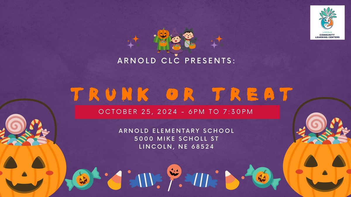 Arnold Elementary Trunk or Treat