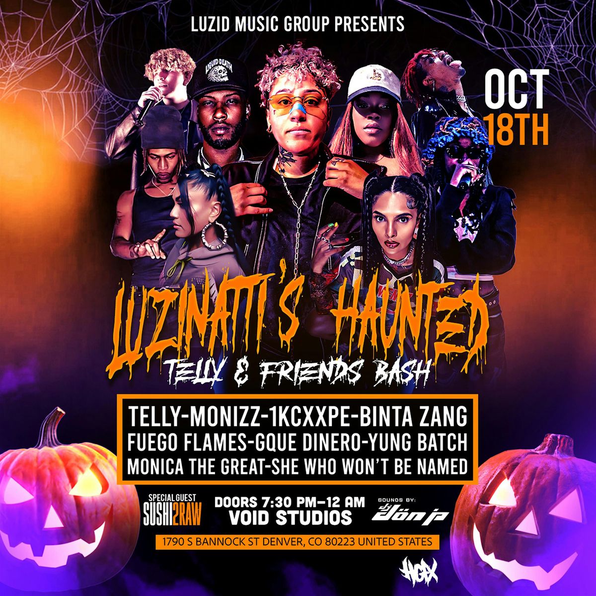 Luzinatti\u2019s Haunted Telly & Friends Bash