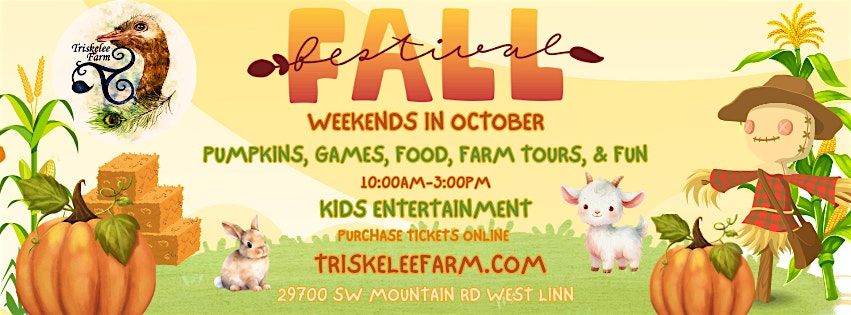 Fall Fest at Triskelee Farm