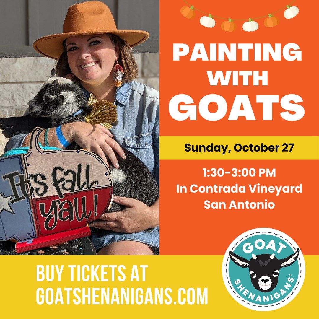 Painting with Goats (San Antonio)