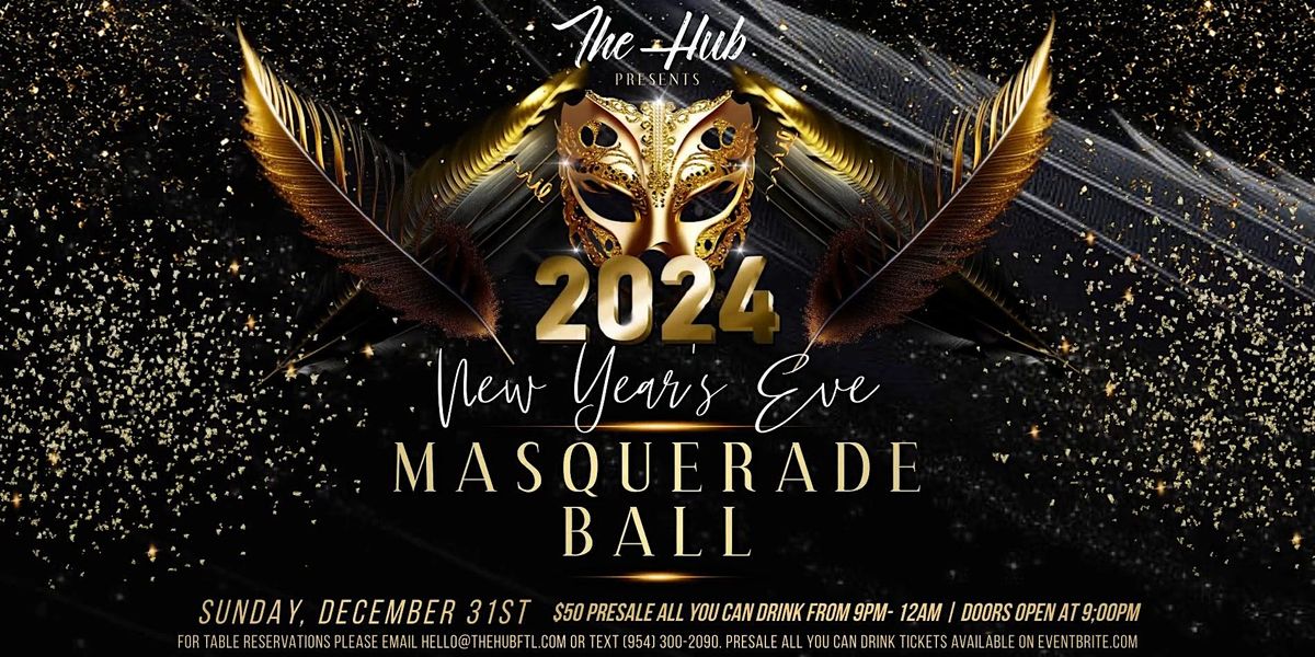 The Hubs 2025 New Years Eve Masquerade Ball The Hub Spark, Fort