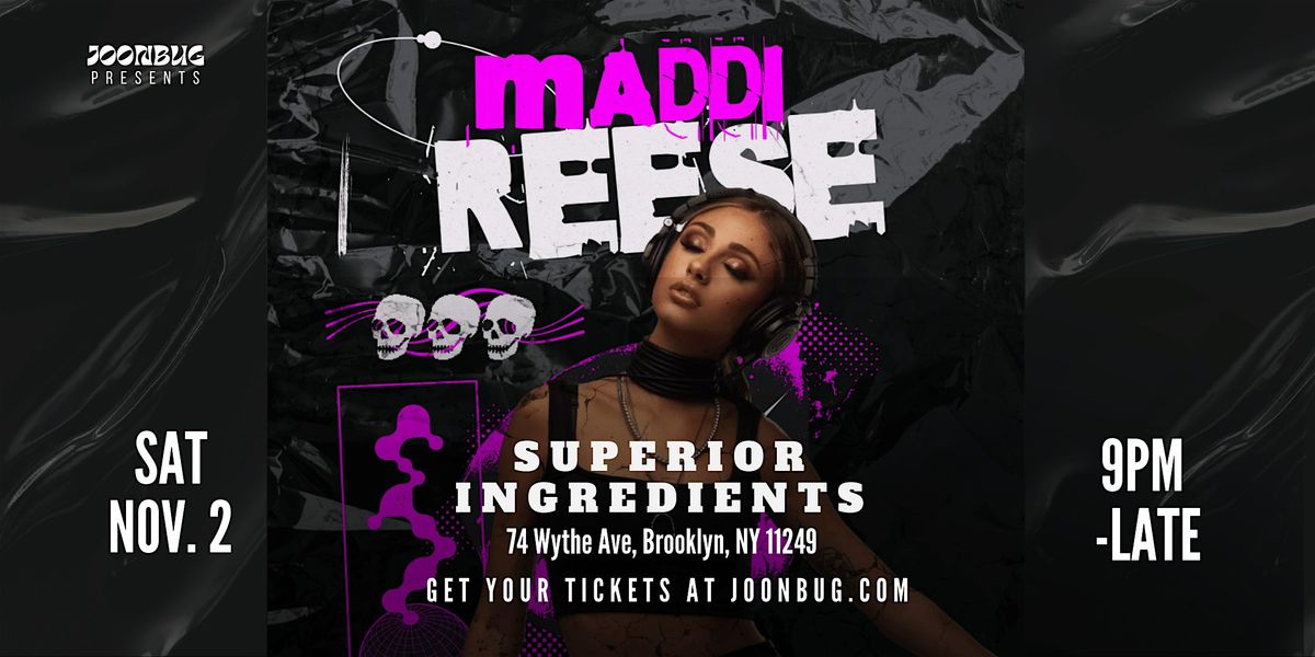 MADDI REESE Halloween party at Superior Ingredients