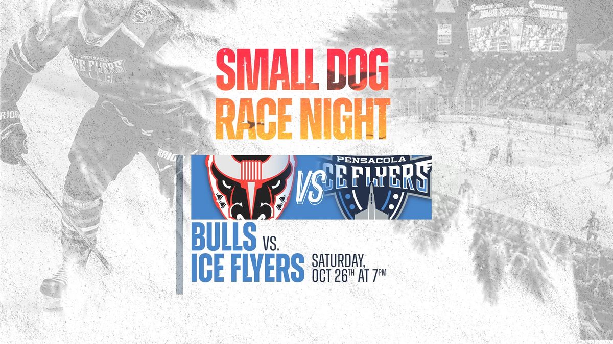 Small Dog Race Night: Ice Flyers vs Bulls