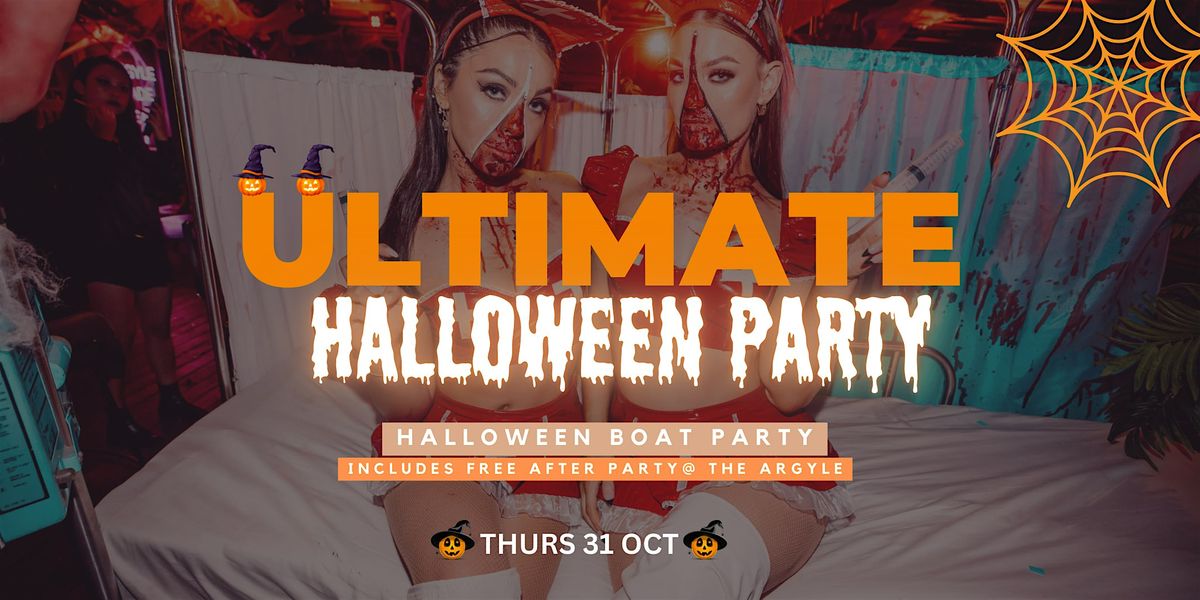 The Ultimate Halloween Boat Party (Evening Cruise) + Free After Party